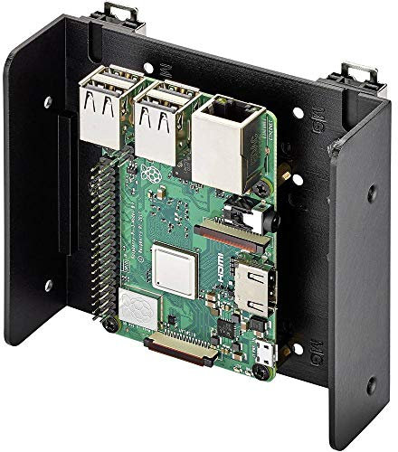 Renkforce DIN-Rail-Halterung Passend für (Entwicklungskits): Raspberry Pi®, Arduino, Banana Pi zur Hutschienenmontage S