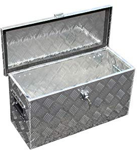 Bc-elec - NETTB-17 Werkzeugkoffer ALU, Aufbewahrungsbox Aluminium-Transportbox für Fahrzeug 60x25x30cm 40 Liter