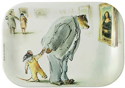 Ernest und Celestine Mini-Tablett im Museum