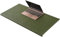 Büro Leder-Schreibunterlage, großes Mauspad mit Kantenschutz, wasserdicht, glatte Schreibunterlage für Laptop-Tastatur, 100 x 50 cm, grün
