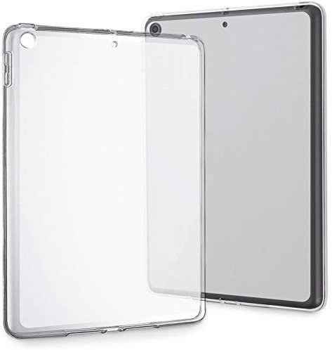 mtb more energy® Schutzhülle für Samsung Galaxy Tab S7 (SM-T870, T875, T876, 11.0'') - transparent/weiß satiniert - flexibel - TPU Case Schutz Hülle Tasche