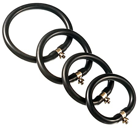 marielove Reizstrom Schlaufen - E-Stim Schlauch Schlaufen - 4 Stück - 3.5mm Snap