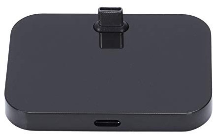 Mobile Phone Desktop Type-C Charger Holder Mobile Phone Holder USB-C Docking Station Charging Station Black