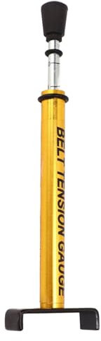 Riemenspannlehre, 4,5 kg Riemenantrieb, Verwendung für nach Riemenwechsel, Einstellung oder Radservice, Metalllegierung, L-förmiger Riemenspanner für genaue Motorradgurtspanneinstellung, leicht zu