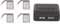 4PCS 3.7V 2000mAh Drone Lipo Battery, RC Drone Batteries Rechargeables avec Chargeur de Batterie, RC Quadcopter Drone Remplacement UAV Batterie pour KY601S H11D H11C