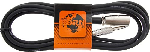 KORN Kabel XLR male/Klinke 6,3 mm mono 3m