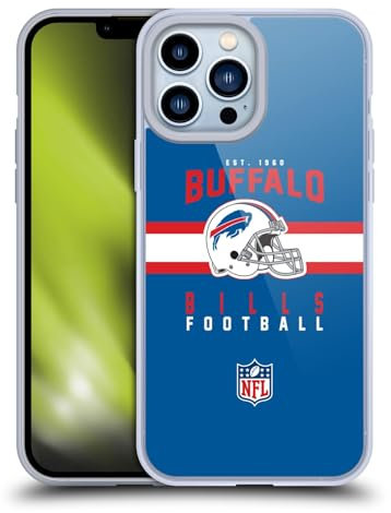 Head Case Designs Offizielle NFL Helm-Buchdruckerkunst Buffalo Bills Graphics Soft Gel Handyhülle Hülle kompatibel mit Apple iPhone 13 Pro Max