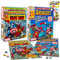 Avengers Puzzles for Kids, Teens, Adults - Bundle with 2 Assorted 300 Piece Captain America and Iron Man Puzzles Plus Stickers | Marvel Superhero Puzzles