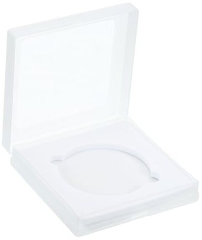 PATIKIL 58mm Lens Filter Case, 1pcs Camera Filter Case Portable Lens Filter Box Water Resistant Dustproof Plastic for Photography Filter Storage