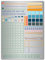 GORGECRAFT Tagebuch-Schablone Wochenplan Wettersymbol Linien Liste Rahmen Wiederverwendbar Metall Edelstahl Tagebuch-Vorlage Für Holzbrandgravur Scrapbooking Dot Journaling Brandmalerei