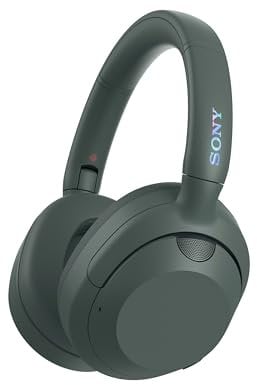 Sony ULT WEAR - Wireless Noise Cancelling Headphones with ULT POWER SOUND, Ultimate Deep Bass, Clear Call Quality, Up to 30hr Battery Life, Alexa & Google Assistant, IOS & Android - Forest Gray