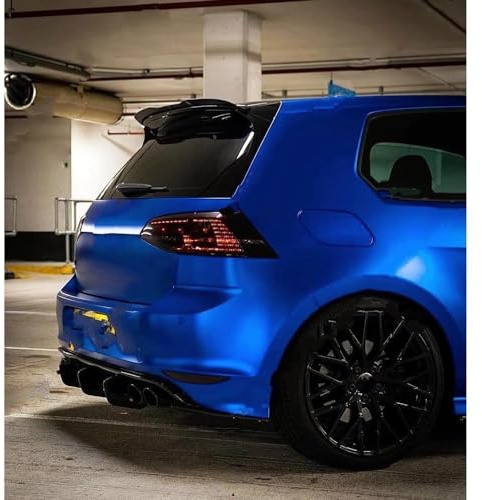 LHyfA Auto Spoiler Posteriori Tail Wing,per VW Golf 6 7 7,5 VI VII MK6 7 7,5 GTI GTD R 2009-2020,Spoiler sul Tetto del Bagagliaio Posteriori Alettone Auto Decorativo