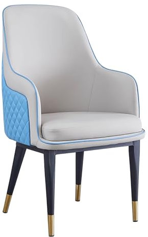 MARIYCH Esszimmerstühle aus PU-Leder mit hoher Rückenlehne, gepolsterter Sessel mit Akzent, moderner Freizeitstuhl für Esszimmer, Wohnzimmer, Schlafzimmer