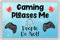 Gamer Fridge Magnet Gift – Gaming Pleases Me People Do Not – XBOX – Funny Cute Novelty Family Present