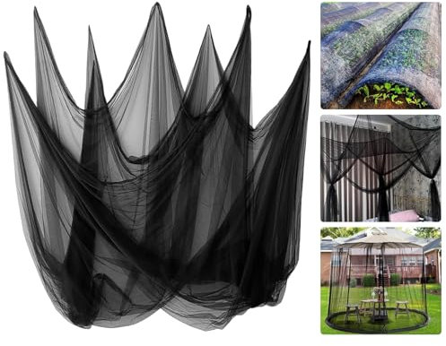 Filet Moustiquaire, Apritsce 3x10M Filet Anti Insecte Potager, Maille Fine Filets pour Jardin, Moustiquaire pour Balcon Extérieur Terrasse