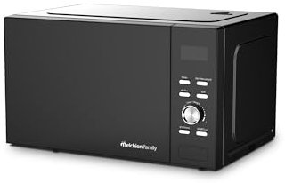 Melchioni Family | GOLIA Friggitrice ad Aria e Microonde 2 in 1 con Grill, 23L, Display Touch, Timer, Luce Interna, Programmi Preimpostati, Cottura Rapida e Salutare