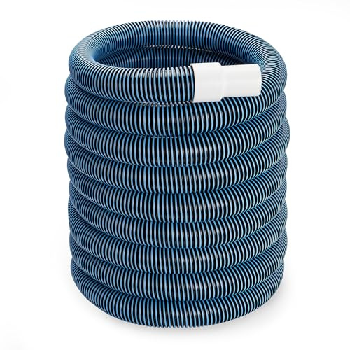 Amazon Basics Tubo per Piscina, 9.14m, Blu, Nero, Bianco