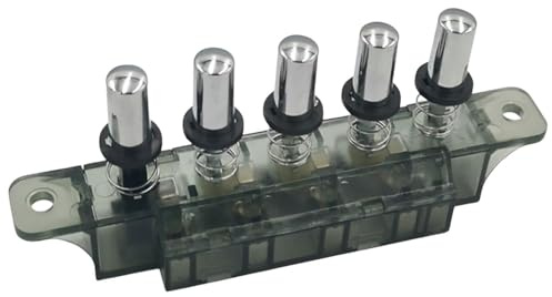 MQ165 Kitchen Hood Switch, Replacement 5-Key Panel Switch, Range Hood Part