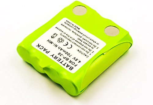 MicroBattery MBTW0008 Hybrid Nickel Metal 700 mAh 4.8 V Rechargeable Battery – Rechargeable Batteries (700 mAh, 3.4 Wh, Nickel-Metal Hydride (NiMH), 4.8 V, 1 Piece)