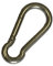 Feuerwehr-Karabiner Edelstahl rostfrei Karabinerhaken 10 Stück (7 x 70)