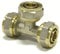 H2O-Flex® 16er Schraubfitting -T-Stück 16 x 2,0mm Klemmringverschraubung für Aluverbundrohr und Mehrschichtverbundrohr DVGW
