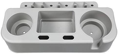 Waterside Bootssitz (Boat Seat) Becher und Werkzeug Ablagesystem grau