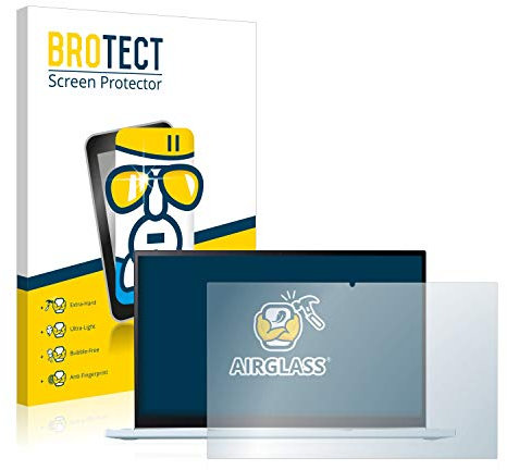 BROTECT Schutzglas für ASUS Chromebook Flip C433 2-in-1 Schutzfolie Panzer Folie Glas [Extrem Kratzfest 9H, Anti-Fingerprint, Ultra-Transparent]