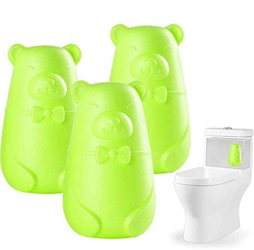 lamta1k Automatic Toilet Cleaner | Bathroom Automatic Toilet Bowl Cleaner Tank Bleach Cleaning Plant Scent Cleanser | Air Fresher Cleans Quickly and Easily - Green