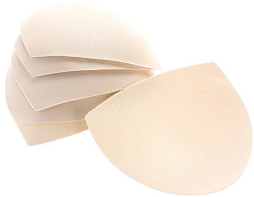 VALICLUD 4Pair womens sport bras ladies bathing suits womens push up bra triangle Bra Pad sew in bra cups for dresses womens tops sports cup push up mat swimsuit women's