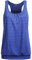 UNibelle Damen Yoga Tank Top Atmungsaktive Shirt Top Sport Tanktop Ärmellos Fitness Oberteil Racerback, Blau, M