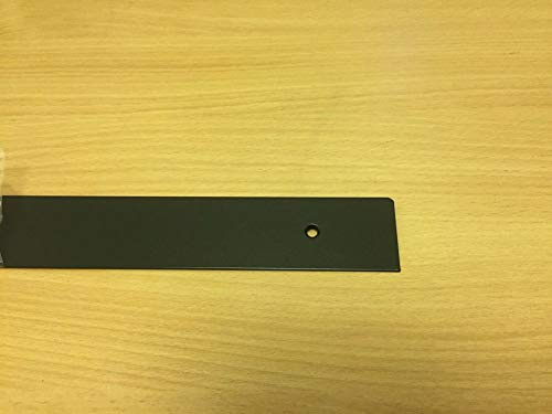 Kitchen Worktop Square End Cap Edging Trims 40mm Silver-Black-Gold-Bronze-White