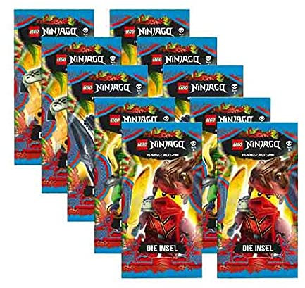 Lego® Ninjago™ Trading Cards Serie 6 - Die Insel - 10 Booster mit je 5 Sammelkarten