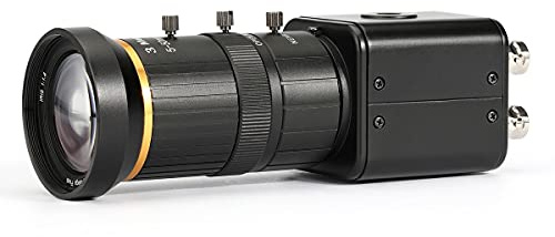 HD SDI Camera, 2 MP 1080P HD Digital CCTV Security Camera, 1/2.8 High Sensitivity Sensor CMOS with 5-50mm Manual Varifocal HD 3MP Lens, DC12V 1A Adapter Free by Click Below Extra Saving