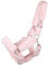 ARBO-INOX® Halfter mit Kunstfell Kuschelhalfter (Shetty, rosa)