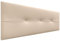 DHOME Cabecero de Polipiel o Tela AQUALINE Pro cabeceros Cabezal tapizado Cama Lujo (Polipiel Beige, 150cm (Camas 150/160))