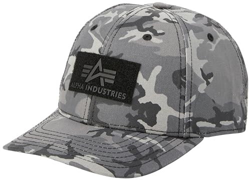 Alpha Industries Unisex VLC Cap Camo Unisex Basecap Baby Hut, Black Camo,