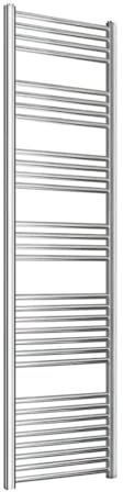 Termoarredo design Cromo 50x176 Cm Interasse 45 Cm