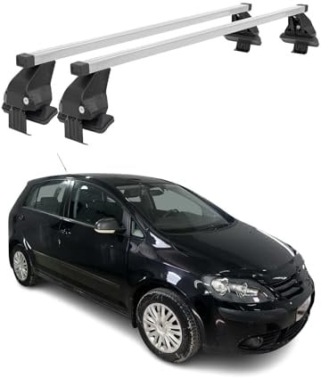 OMAC Menabo Dachträger für Peugeot 308 2007-2013 Stahl Silber | DIN 75302:2019 & ISO/PAS 11154:2006 geprüft, Abschließbar, City-Crash-getestet, bis 75 kg Traglast, Querträger, Grundträger