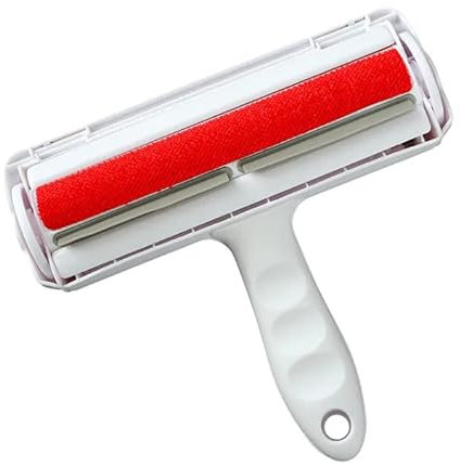 POSHIRAE Pet Hair Remover Scraper - Reusable Lint Roller for Furniture Couch Carpet Clothes Multi-Surface - Portable Fur Removal Tool for Dog Hair Cat Hair
