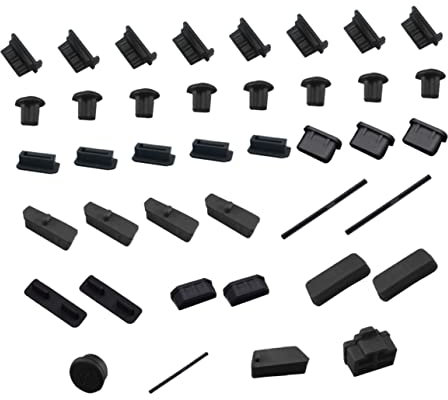 Hoement 40stücke Teiliges USB Staubschutzkappen Für Computer-Motherboard Und Schnittstellen Silikonabdeckungen Zum Schutz Vor Feuchtigkeit Und Schmutz Für Desktop-pcs Und -anwendungen