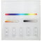 WR01RF Wireless 2,4G RF 4 Zonen RGB/RGBW/RGBCCT Wandmontage Smart Panel Fernbedienung Angetrieben durch 2pcs AAA Batteries 3V Arbeit mit LM052 LM053 C03W C04W C05W usw Controller