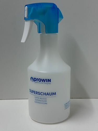 Prowin Superschaumflasche - leer ohne Inhalt - Superschaum Flasche für Kalklöser/Cleanergy