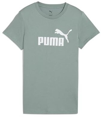 PUMA Unisex ESS No. 1 Logo Tee (s) T-Shirts, Green Moon, L