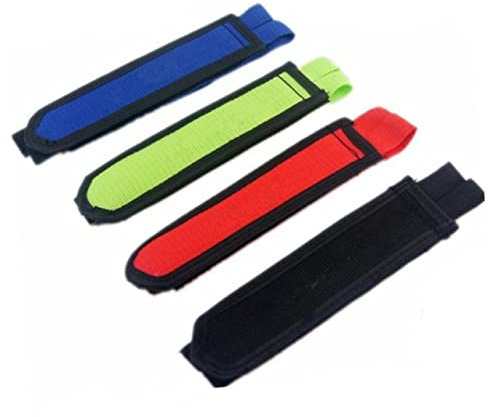 BCOATH 2paare rutschfeste Fahrradpedalriemen Mit Verstellbaren Klettverschlüssen Für Rennrad Mountainbike Und Sicherer Für Ihre Füße Rot