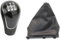 KDZDJH Schaltknauf Für Hyundai Terracan 2001–2007 Universal Leder Manueller Schalthebel Geschwindigkeit Auto Schaltknauf Ersatz Schaltknüppel