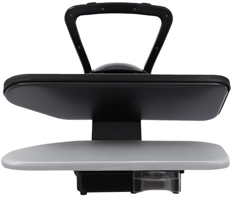 Pressa a vapore intelligente, pressa a vapore digitale con diverse impostazioni di tessuto, pressa a vapore con touch screen per stirare vestiti, lenzuola e tessuti in nylon