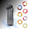 Air Trinkflasche mit 7 Pods, 650 ml, Geschmackskapseln, Duft-Wasserflasche, fruchtiger Geschmack, umweltfreundlich, BPA-frei, Sport, Kinder, Stroh, Cola, Fruit Passion, Erdbeere, ... Set Up Pack