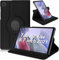 World biz Case For Samsung Galaxy Tab A7 Lite 8.7 Inch 2021 Tablet (SM-T220/T225/T227), 360 Degree Rotation Protective Stand Leather Cover, Auto Wake/Sleep Galaxy Tab A7 Lite 8.7'' (Black)