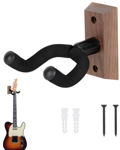 Gitarrenhalterung Wand,Gitarren Wandhalter,Gitarre Wandhalterung Für Wand,Klassische Akustikgitarre Haken,Gitarrenständer Mit Weich Gepolstertem Gitarrenhalter,Für Akustik,Elektrik,Gitarre,Ukulele
