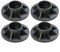 FACULX Lot de 4 pieds de support de cadre de piscine Intex en plastique compatibles avec les piscines à cadre métallique de 5,5 à 7,3 m